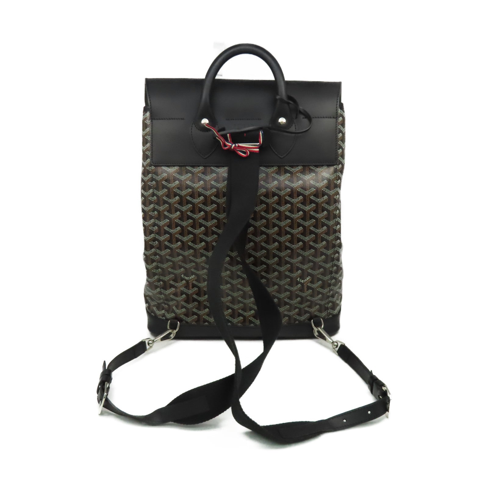 GOYARD 塗層帆布Alpin Backpack背包黑色/啡色