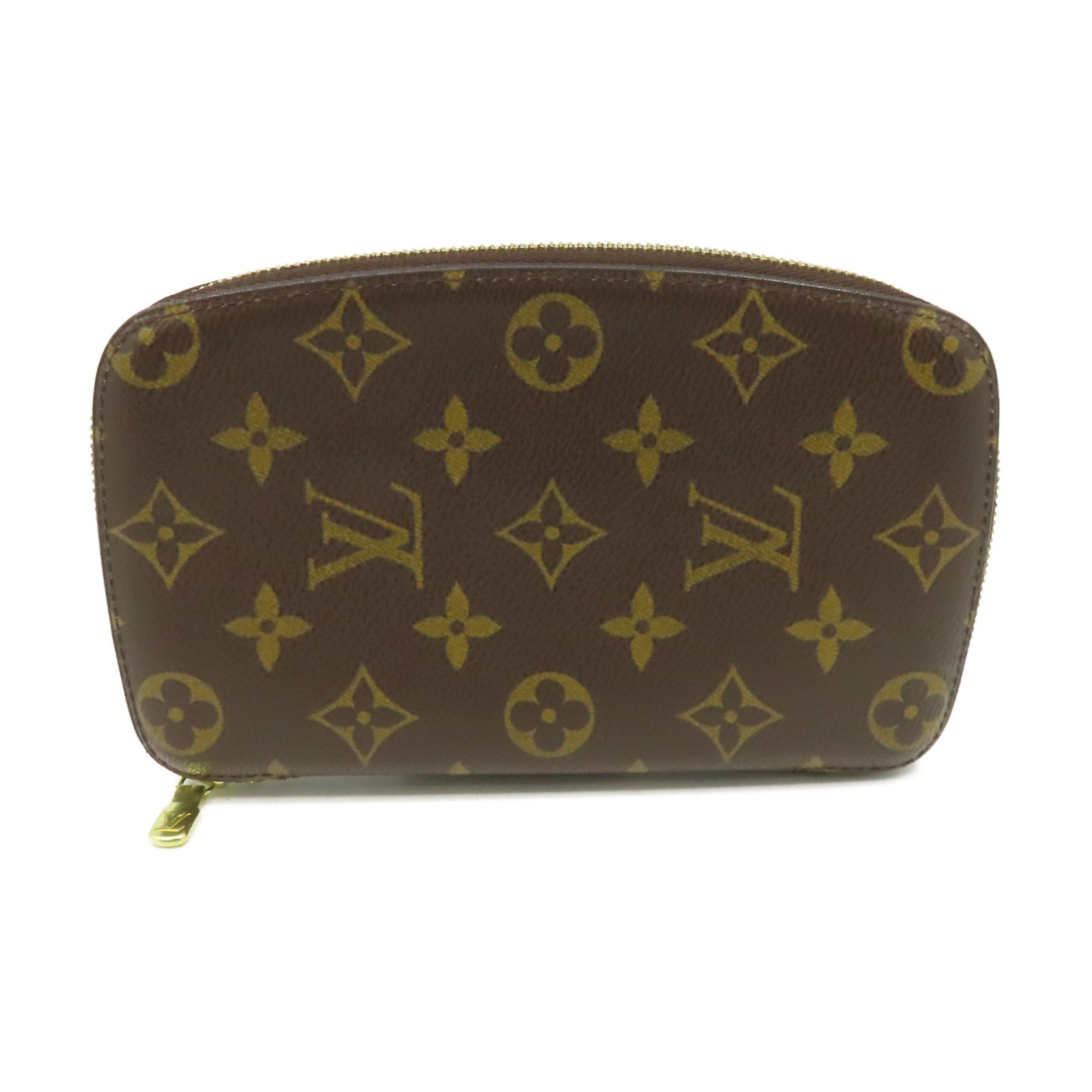 LOUIS VUITTON Monogram Geode Organize金扣長錢包啡色