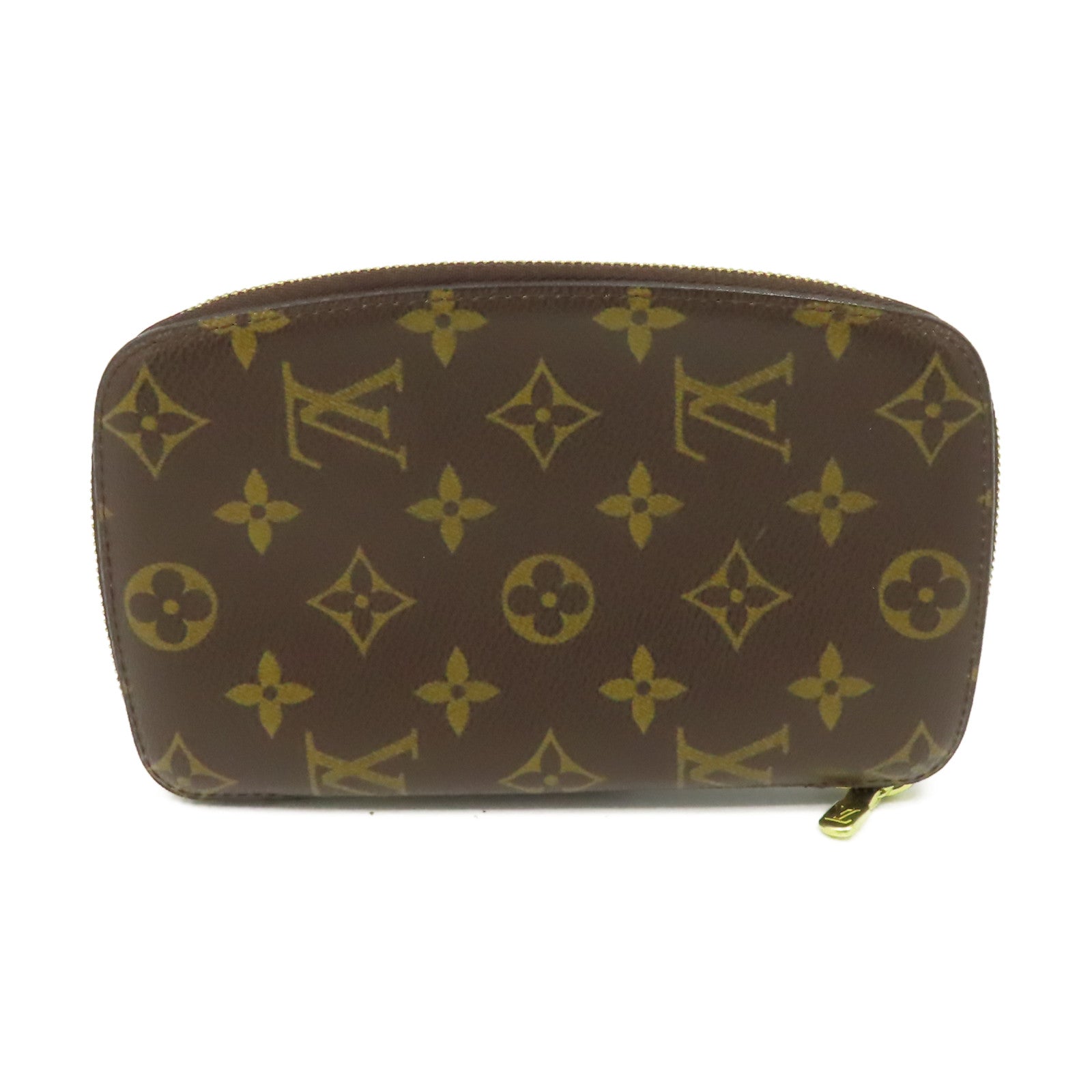 LOUIS VUITTON Monogram Geode Organize金扣長錢包啡色