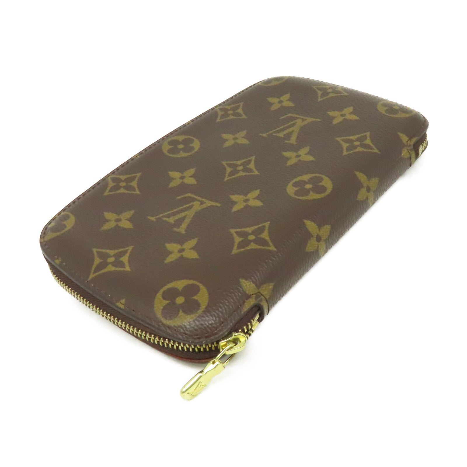 LOUIS VUITTON Monogram Geode Organize金扣長錢包啡色