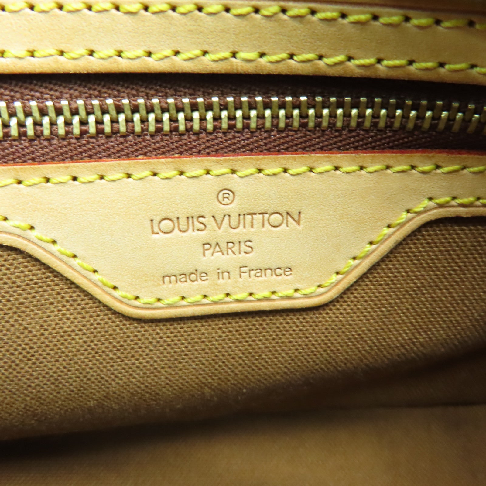 LOUIS VUITTON Monogram Trotteur金扣肩背袋啡色