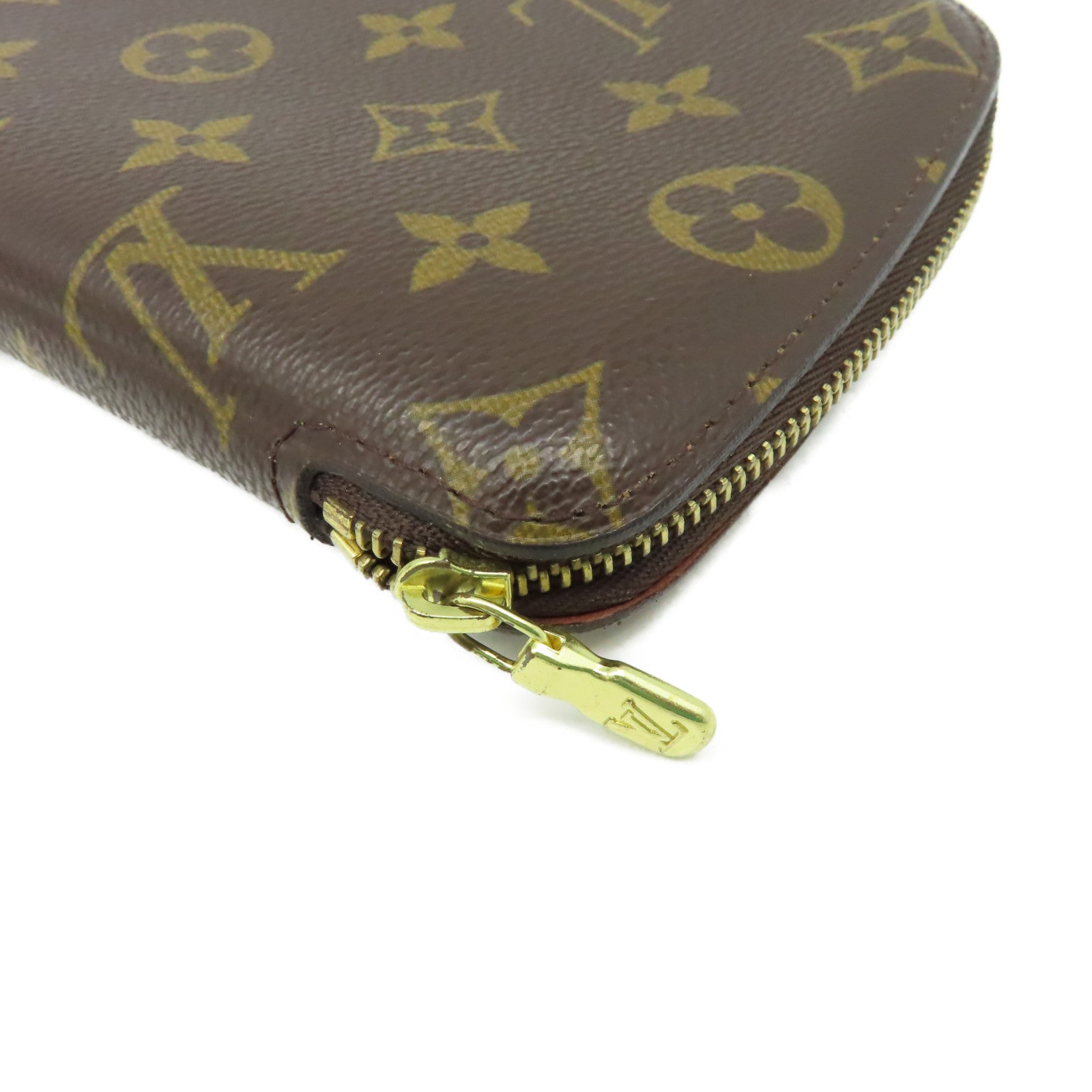LOUIS VUITTON Monogram Geode Organize金扣長錢包啡色