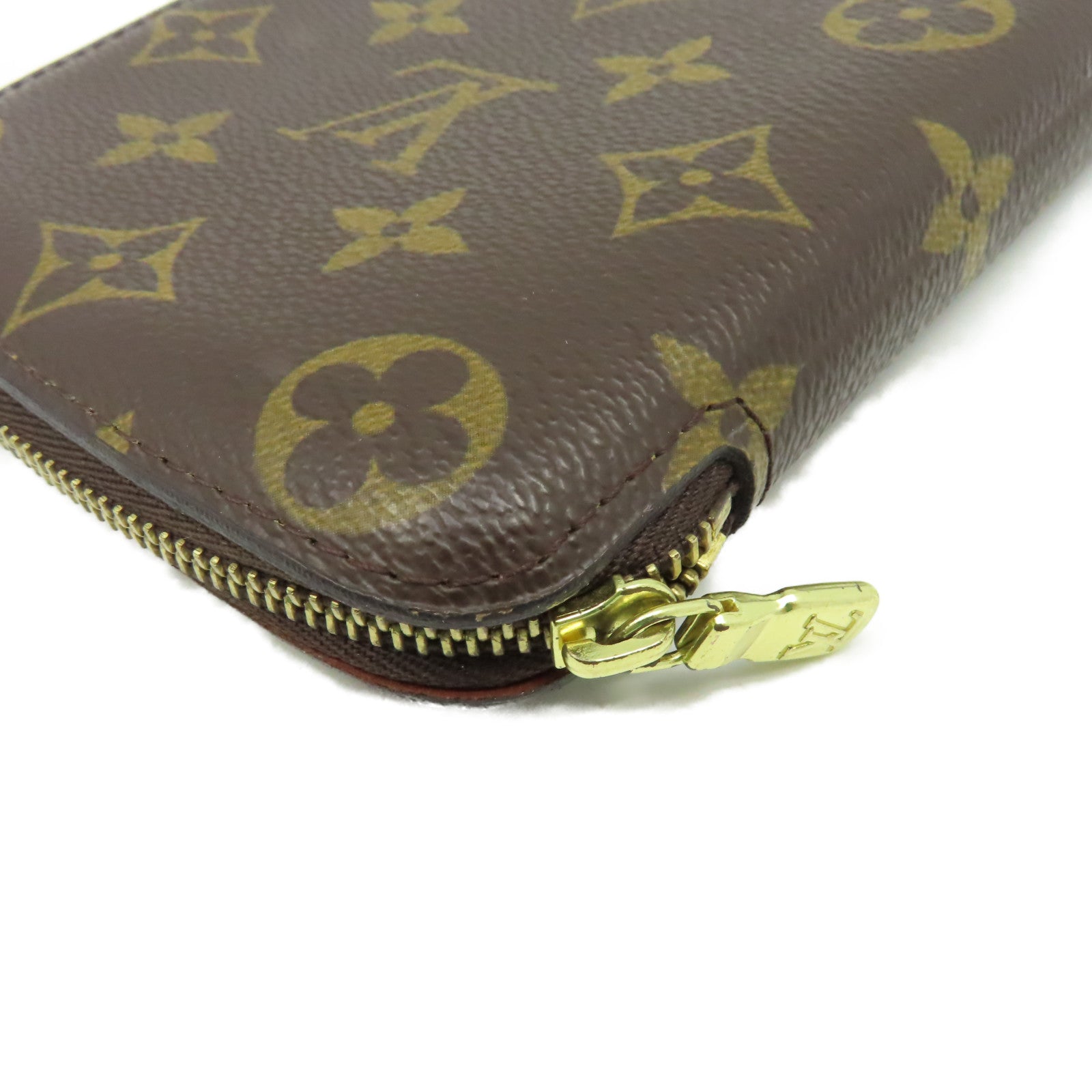 LOUIS VUITTON Monogram Geode Organize金扣長錢包啡色