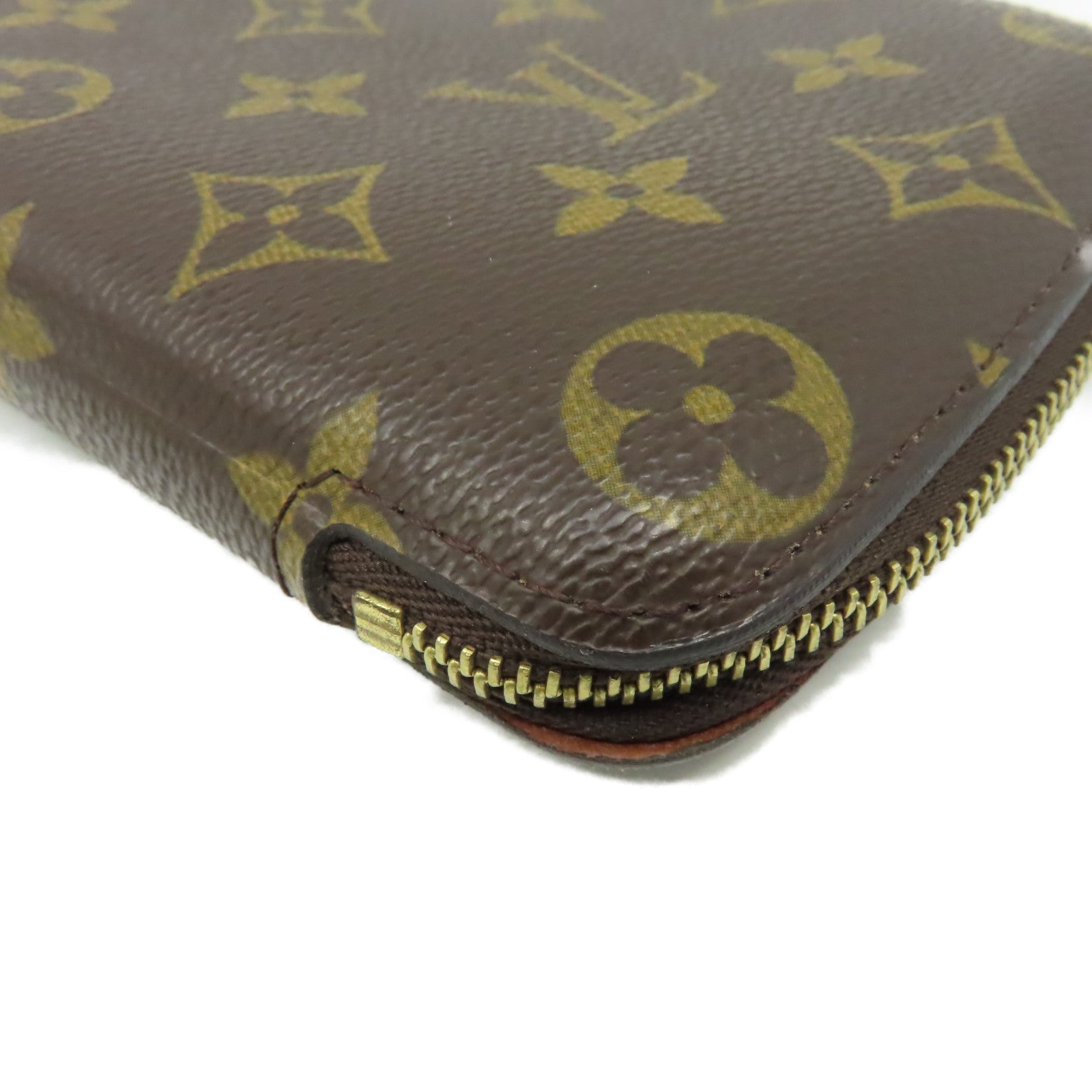 LOUIS VUITTON Monogram Geode Organize金扣長錢包啡色