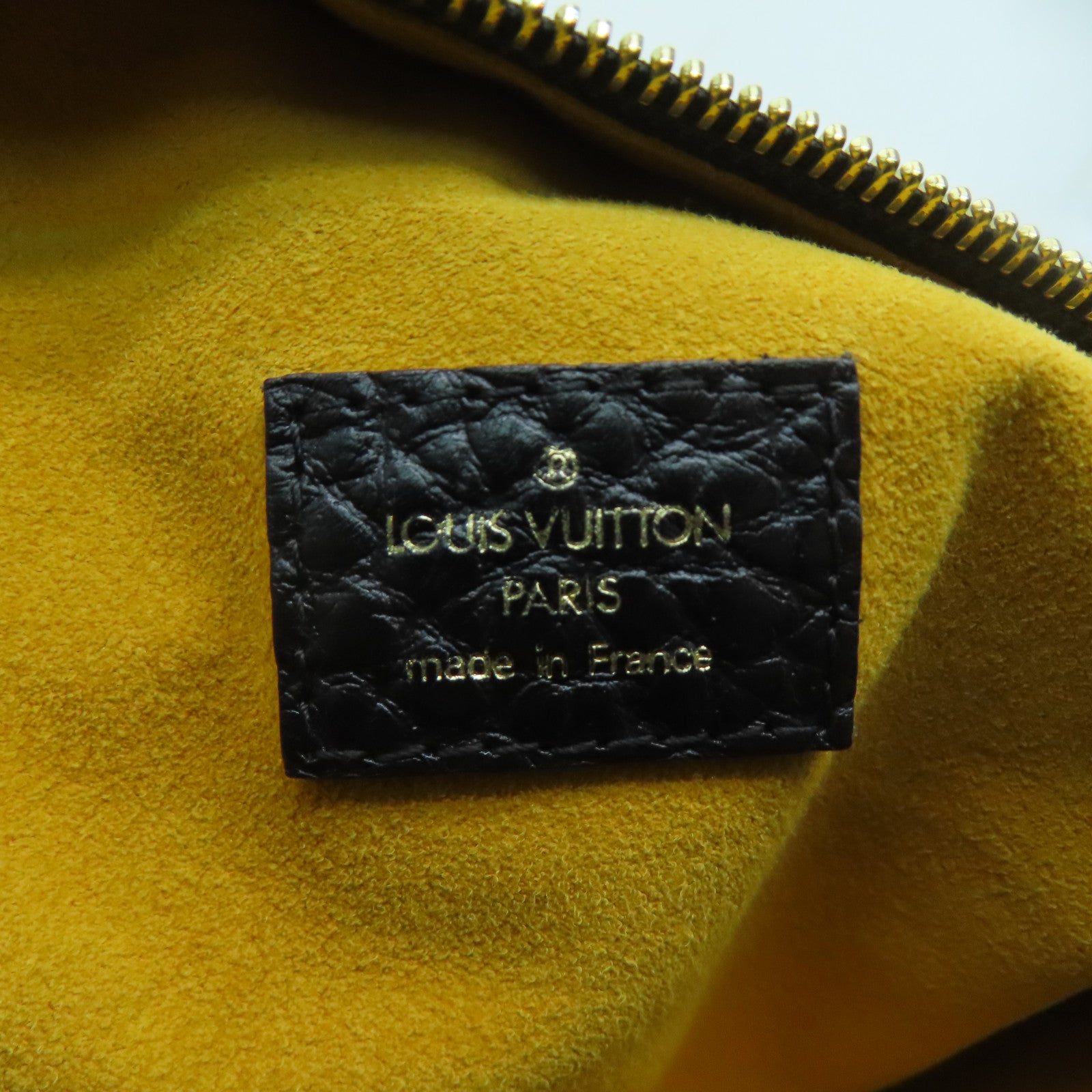 LOUIS VUITTON Monogram Denim Neo Cabby Gm金扣肩背袋黑色