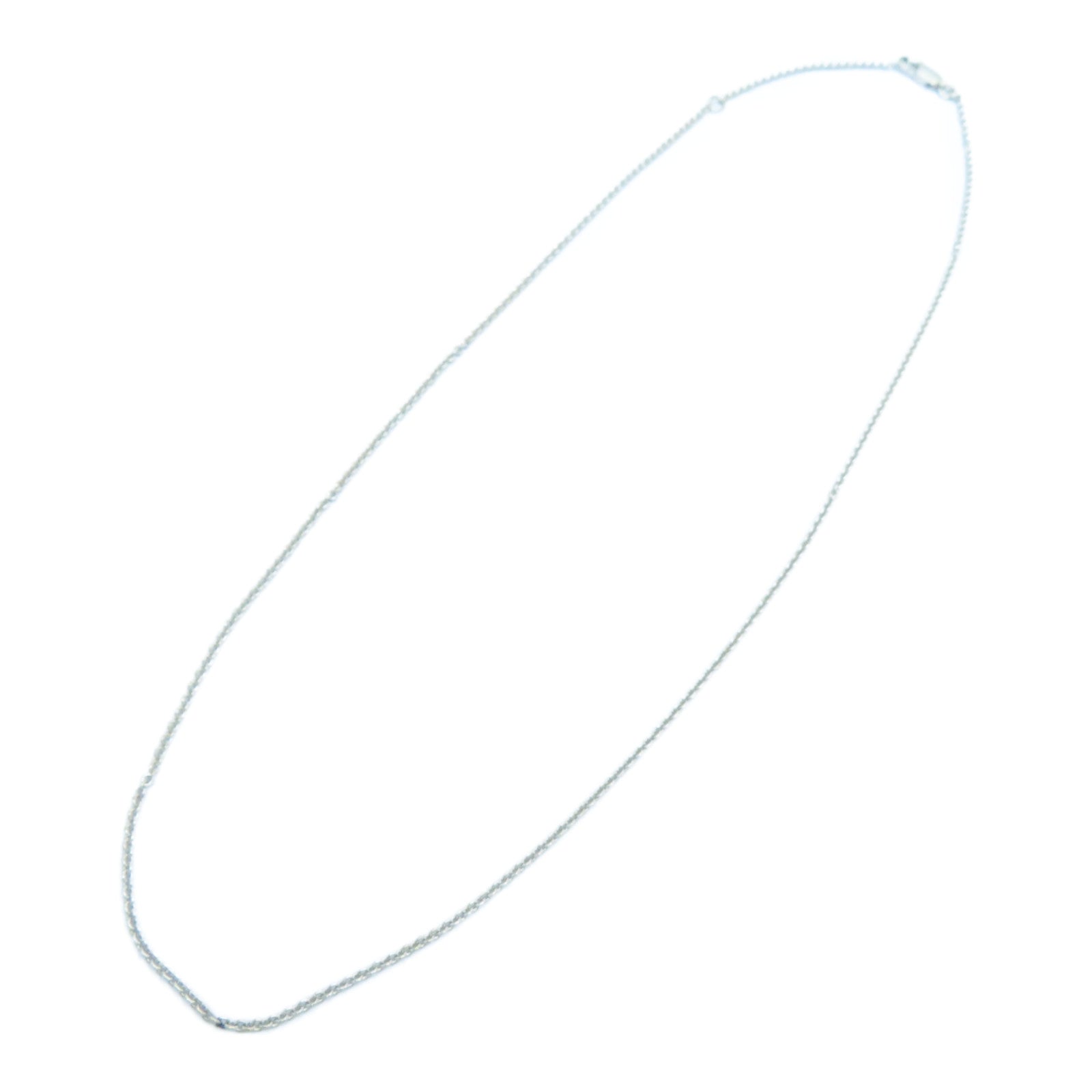 JEWELRY 18K White Gold Necklace Necklace