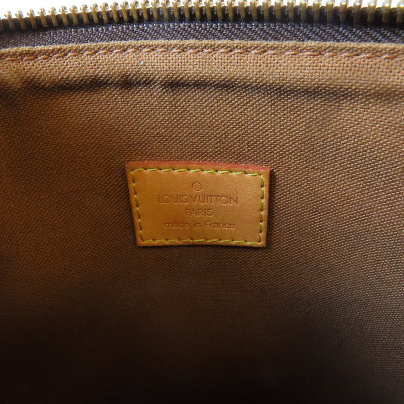 LOUIS VUITTON Monogram Pochette Bosphore金扣肩背袋啡色