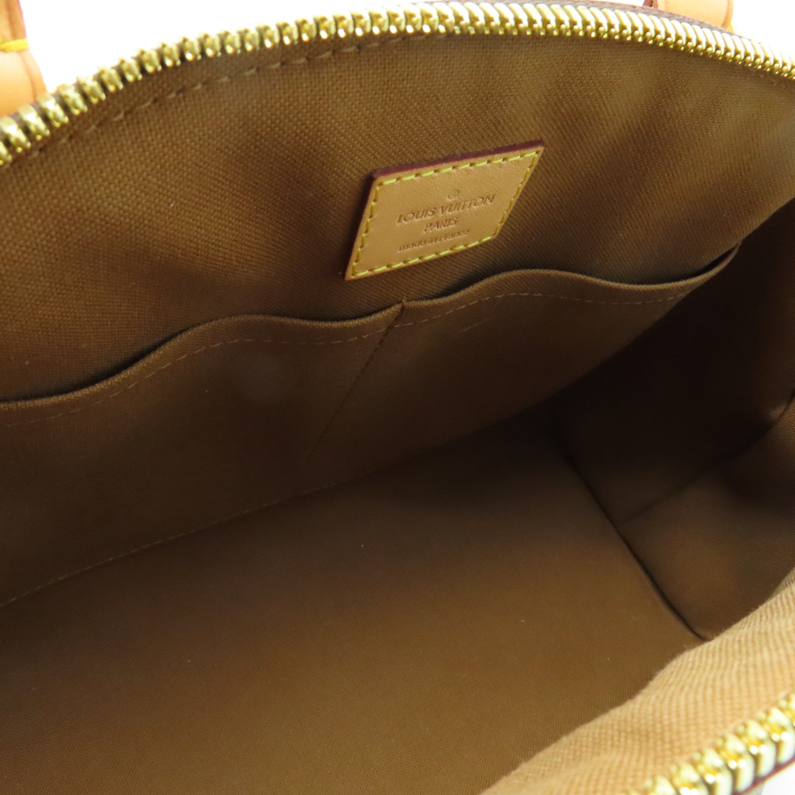 LOUIS VUITTON Monogram Tivoli PM金扣手挽袋啡色