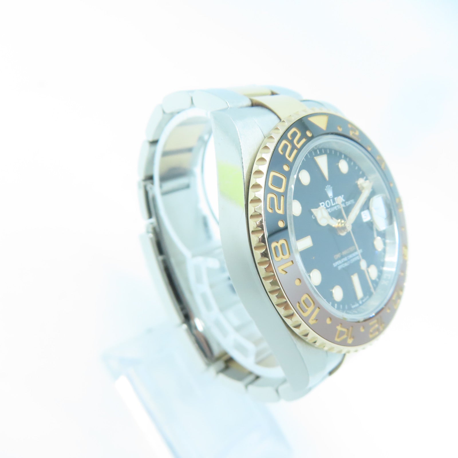 ROLEX GMT MasterⅡ不鏽鋼手錶自動機芯黑色