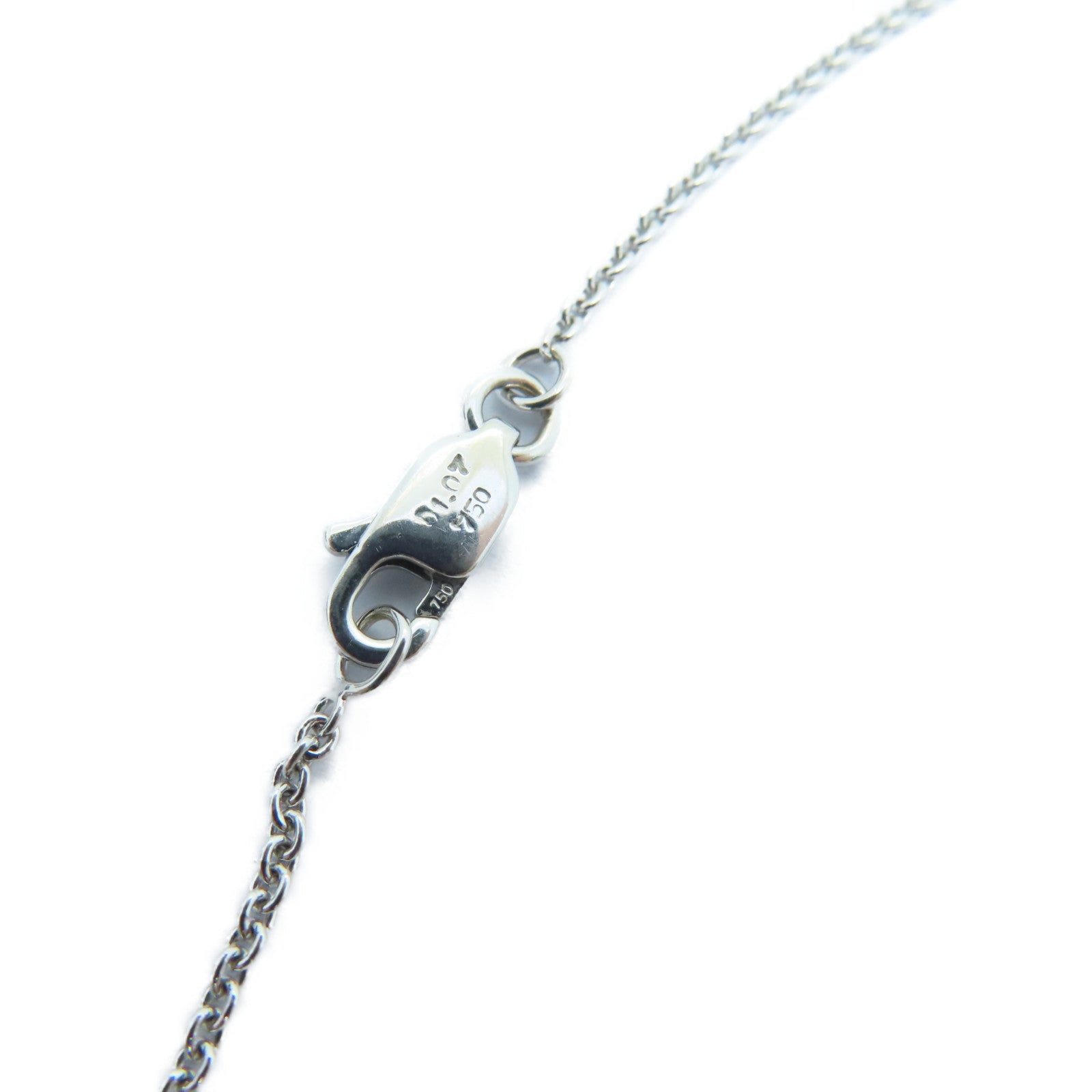 JEWELRY 18K White Gold Necklace Necklace