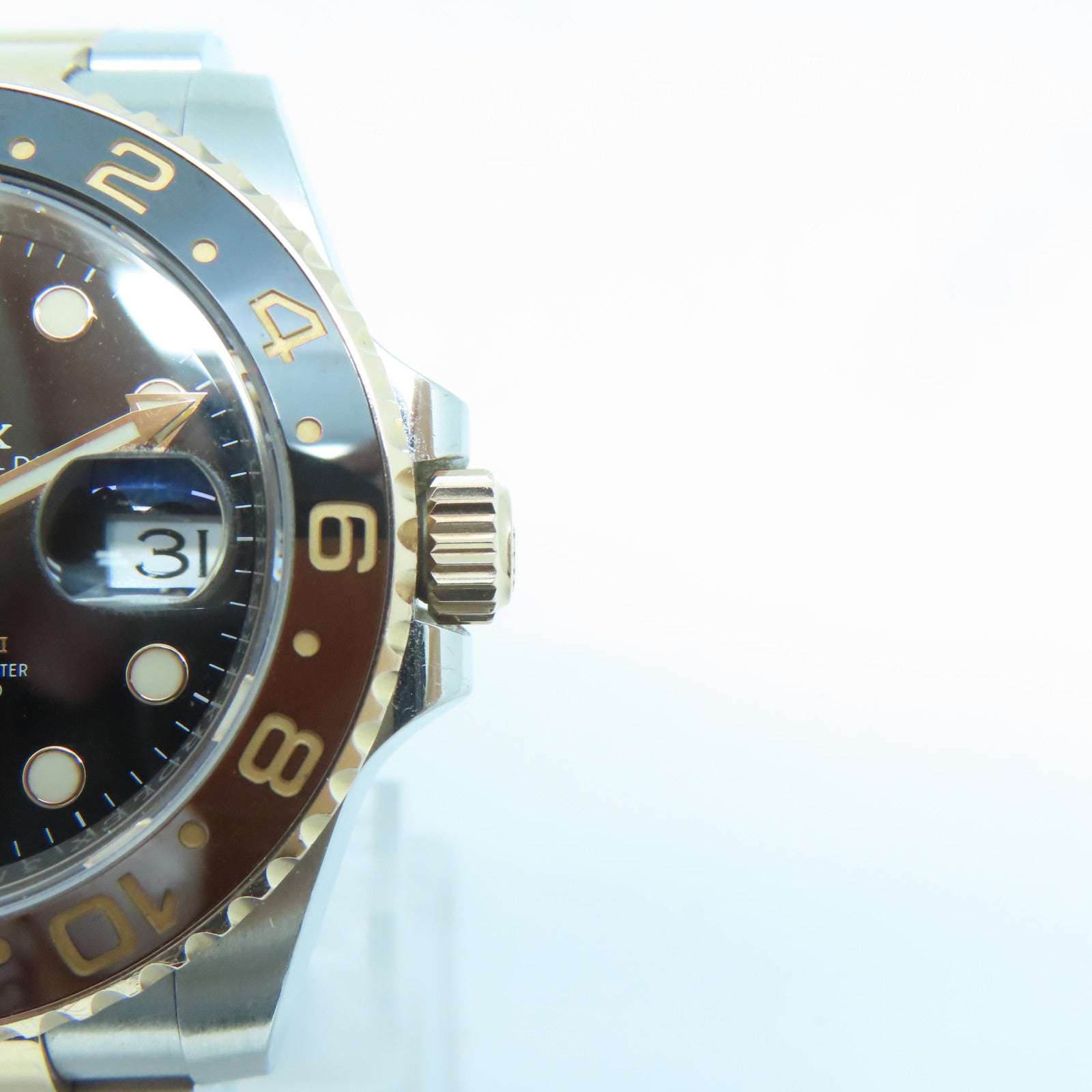 ROLEX GMT MasterⅡ不鏽鋼手錶自動機芯黑色