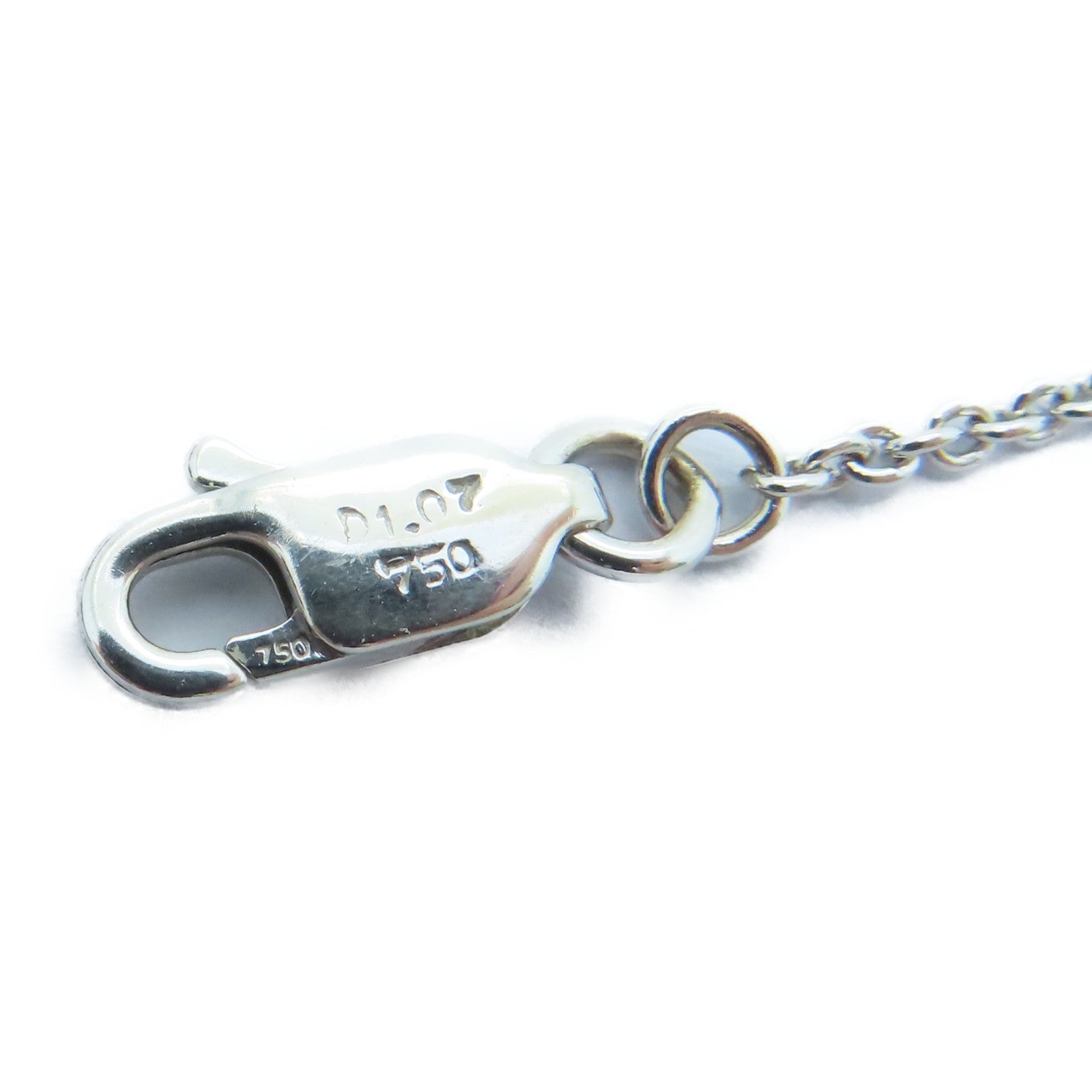 JEWELRY 18K White Gold Necklace Necklace