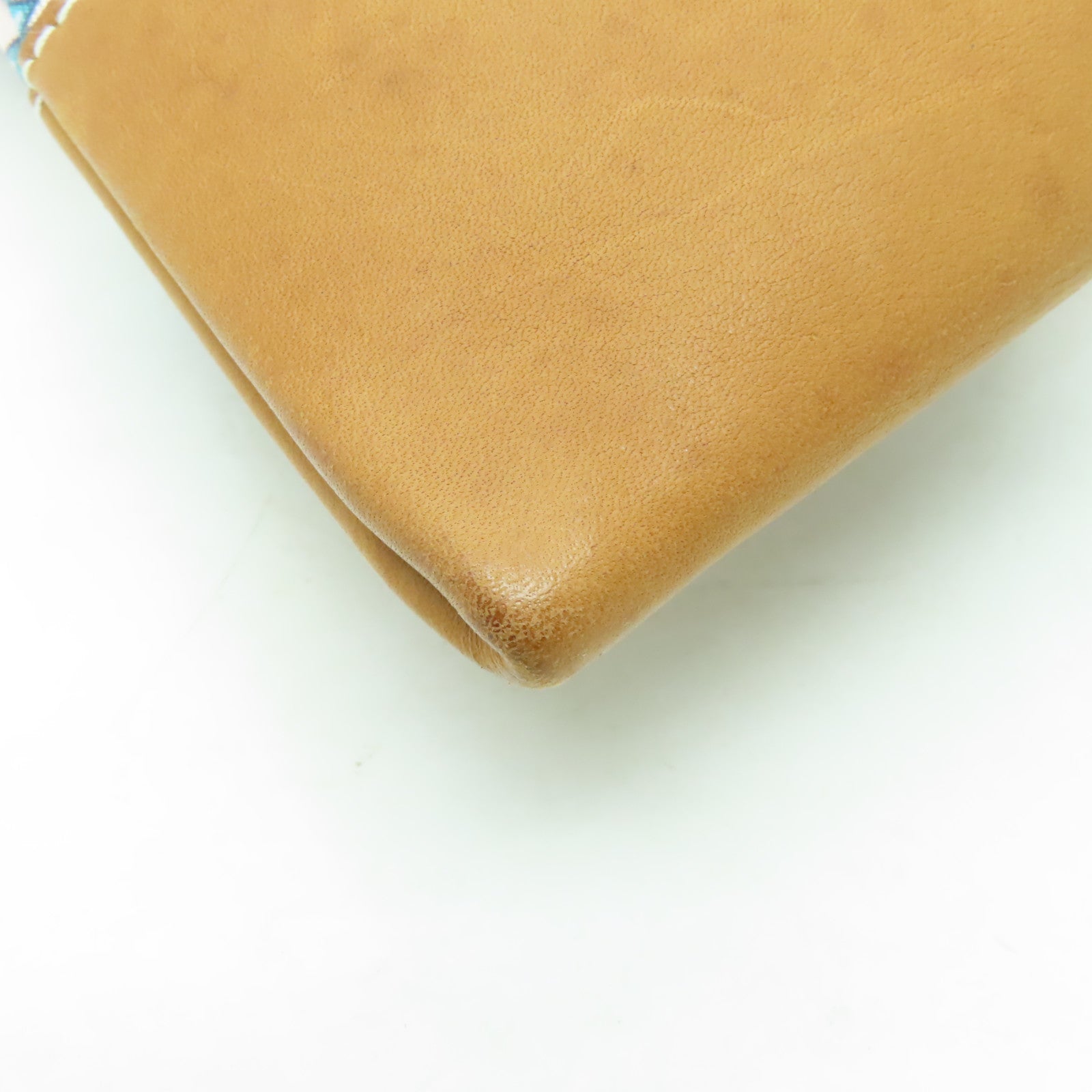HERMES 絲質Silk City銀扣肩背袋玫瑰色/淺褐色