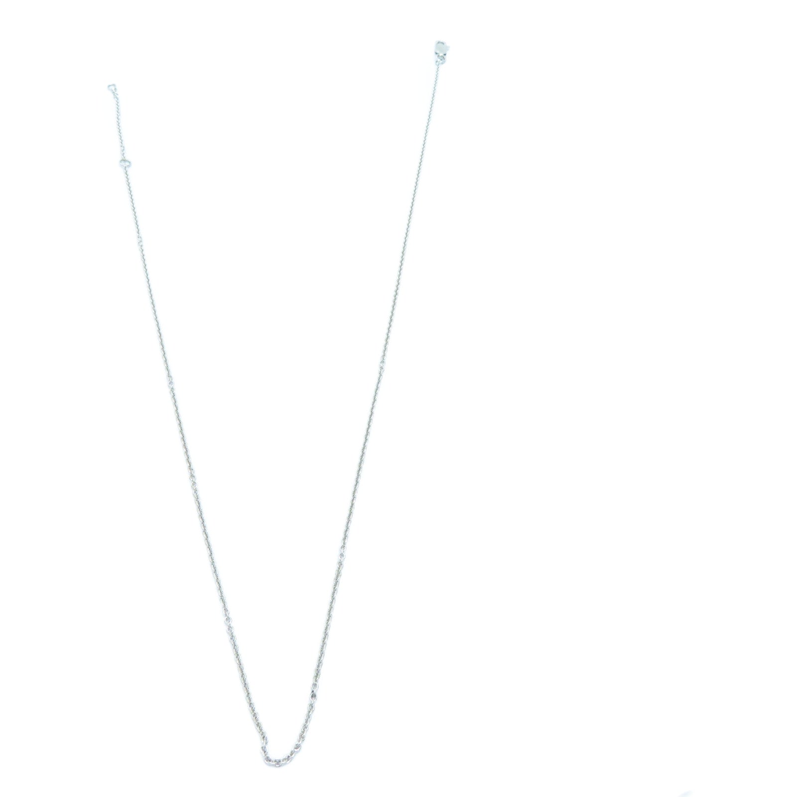 JEWELRY 18K White Gold Necklace Necklace