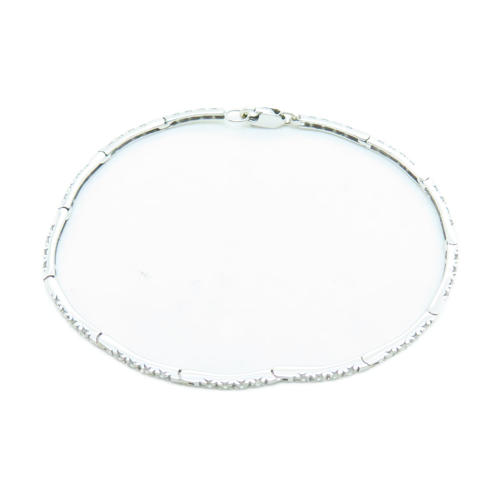 JEWELRY 18K白金Bracelet 0.80ct钻石手环