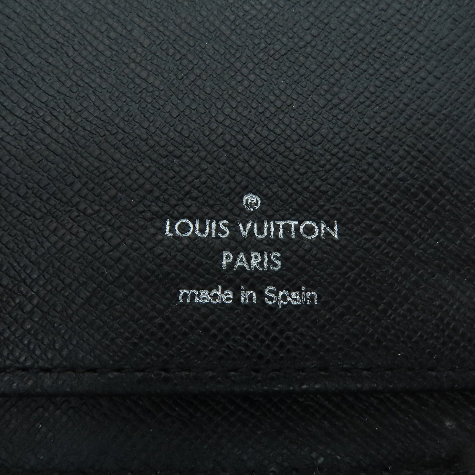 LOUIS VUITTON Damier Zipper Long Wallet銀扣長錢包黑色