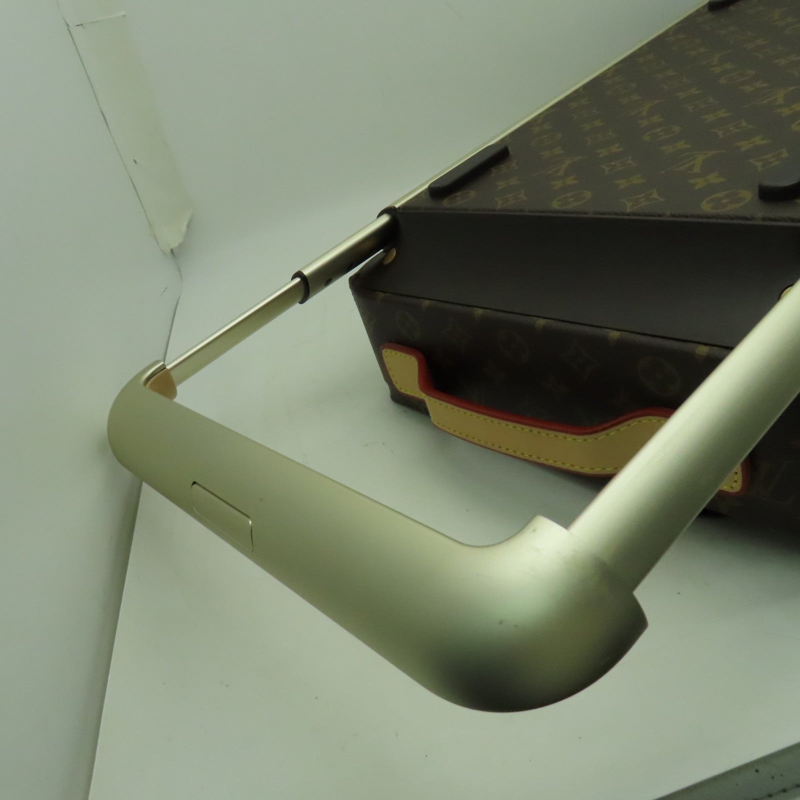 LOUIS VUITTON Monogram Horizon Soft Duffle 55銀扣行李箱啡色