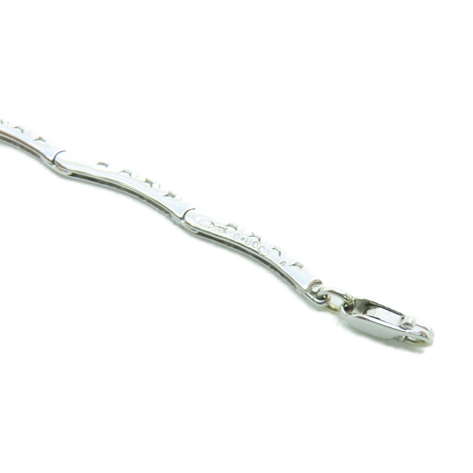 JEWELRY 【激減優惠】18K白金Bracelet 0.80ct鑽石手環