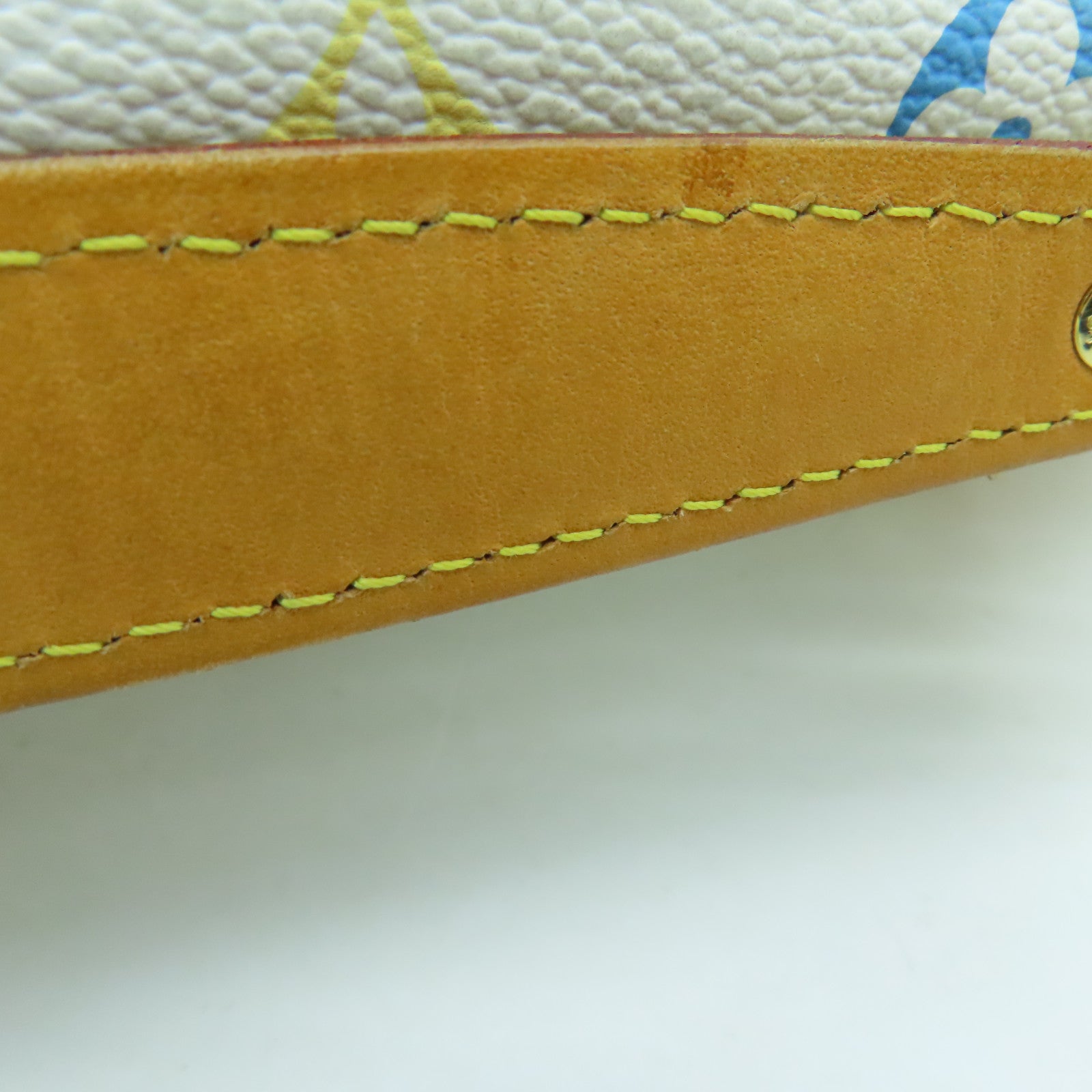 LOUIS VUITTON Monogram Multicolore Judy PM 2 way Shoulder  Bag金扣手挽肩背兩用袋白色