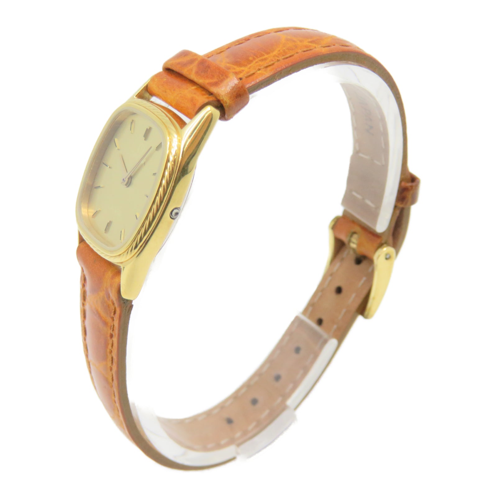 OMEGA [Sharp Discount] De Ville Vintage Stainless Steel Watch Quartz Movement Gold