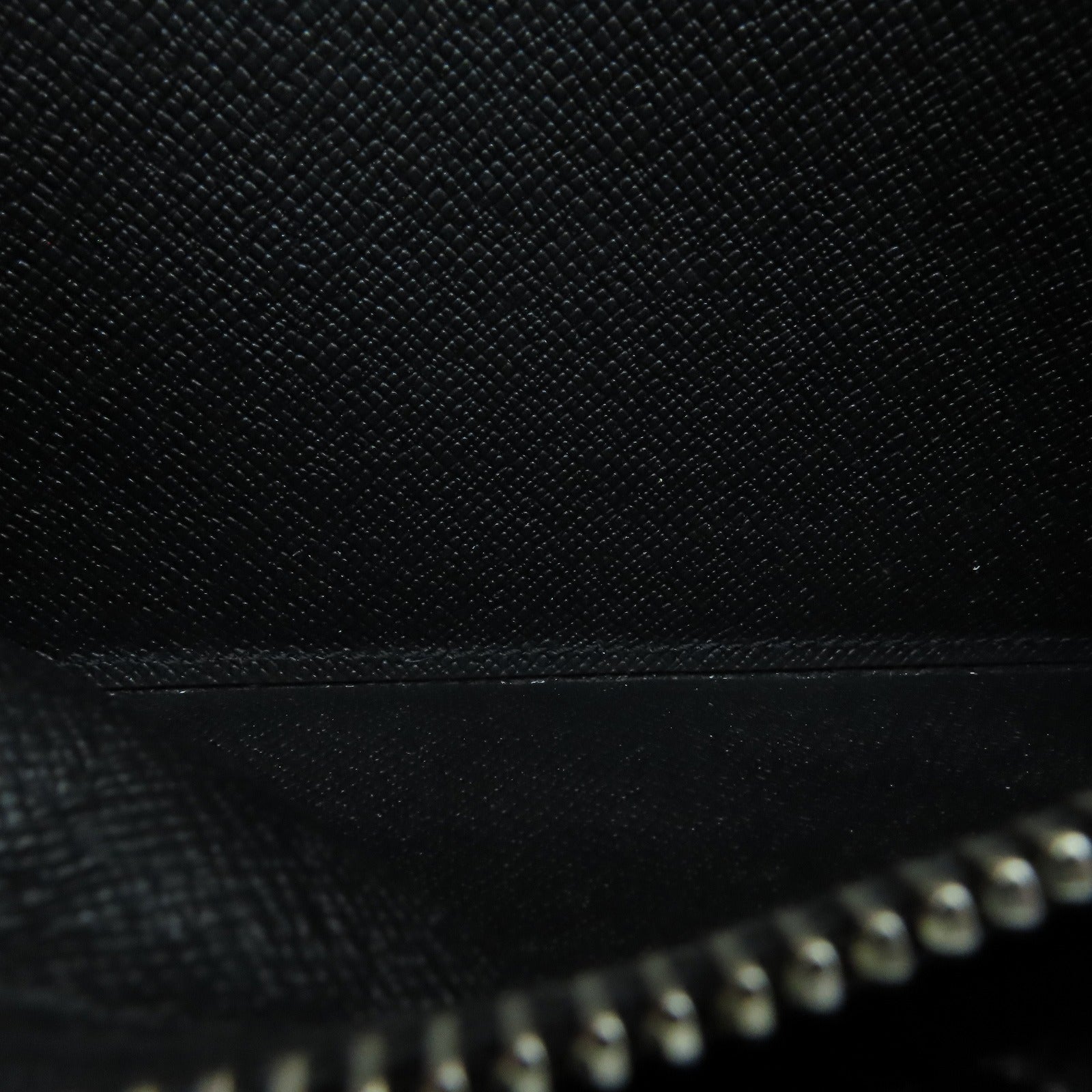 LOUIS VUITTON Damier Zipper Long Wallet銀扣長錢包黑色