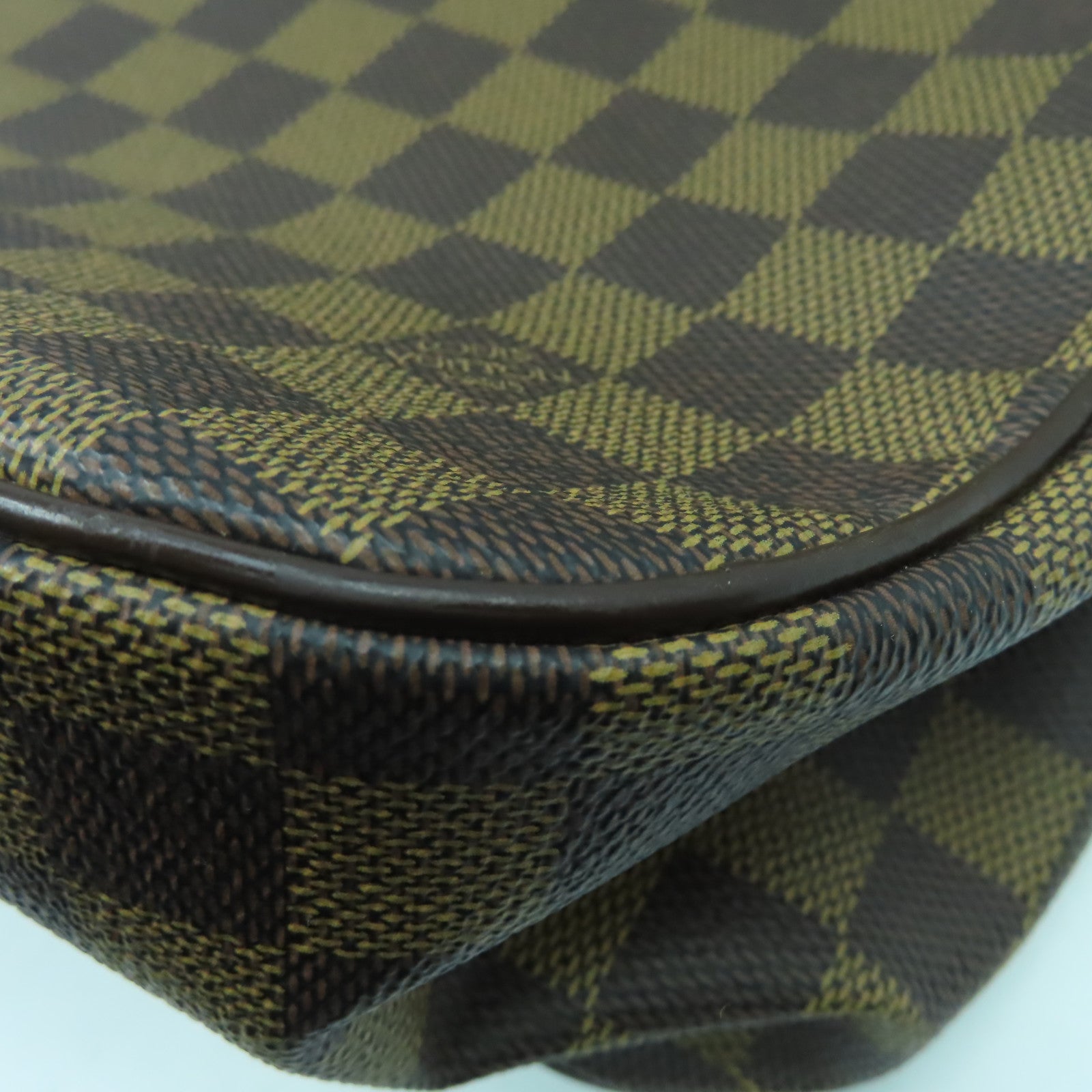LOUIS VUITTON Damier Parioli PM金扣肩背/手挽袋啡色
