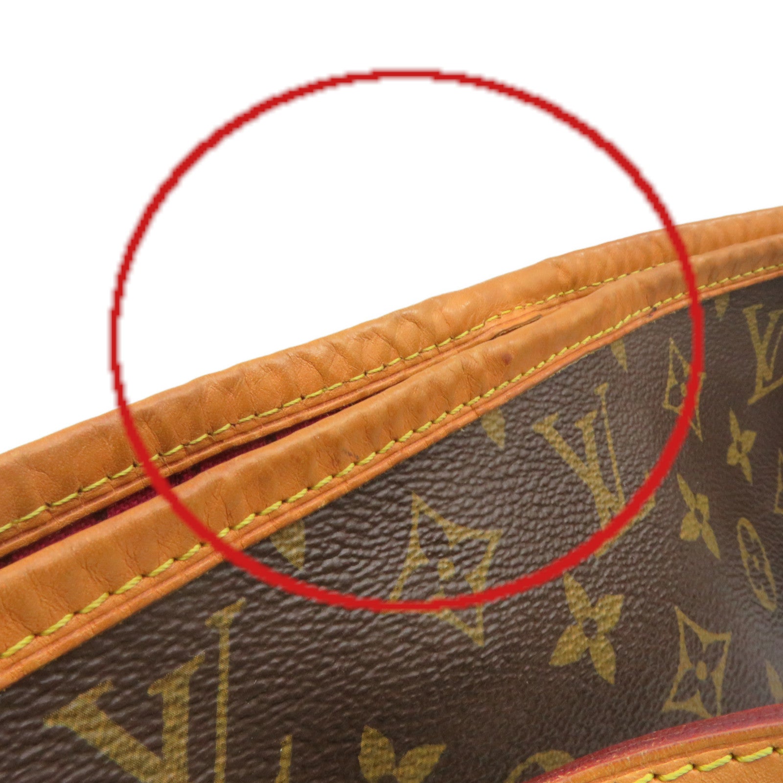 LOUIS VUITTON Monogram Delightfull PM Shoulder Bag brown