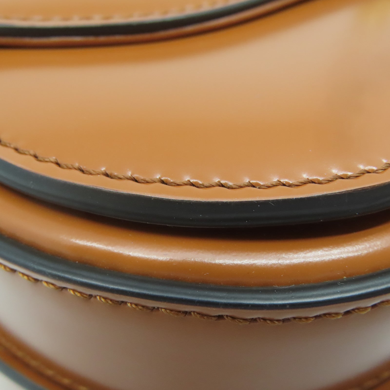 TOD’S 牛皮皮革Shoulder Bag金扣手挽肩背兩用袋棕色