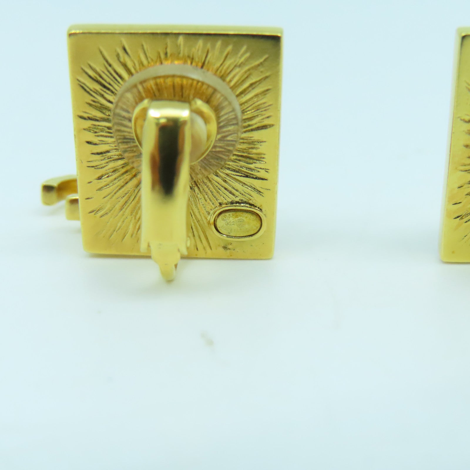 CHANEL 金屬Earrings耳環金色