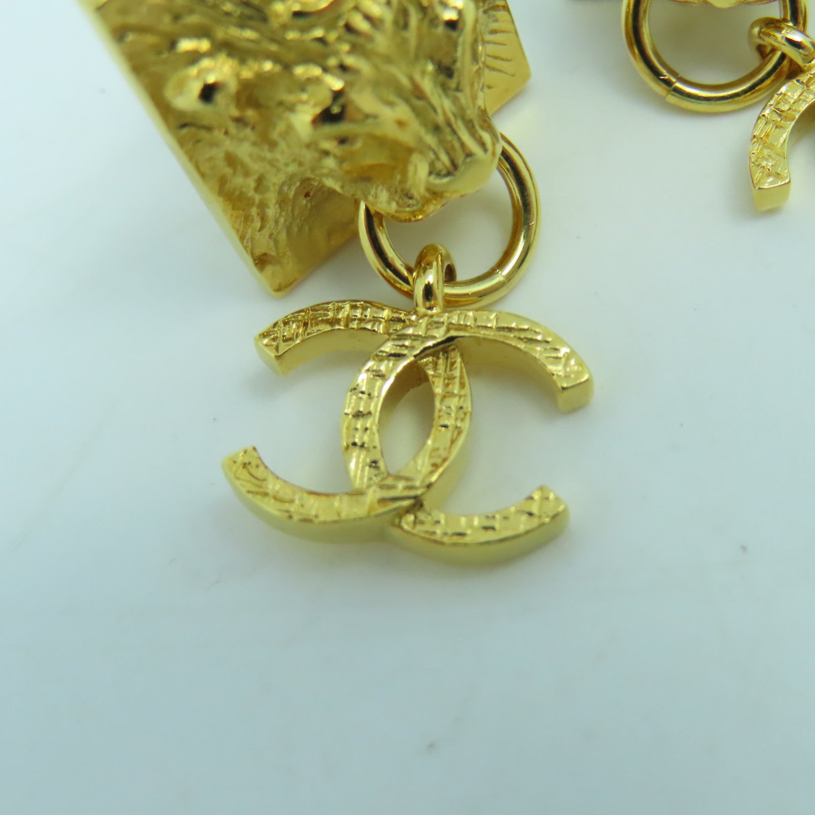 CHANEL 金屬Earrings耳環金色