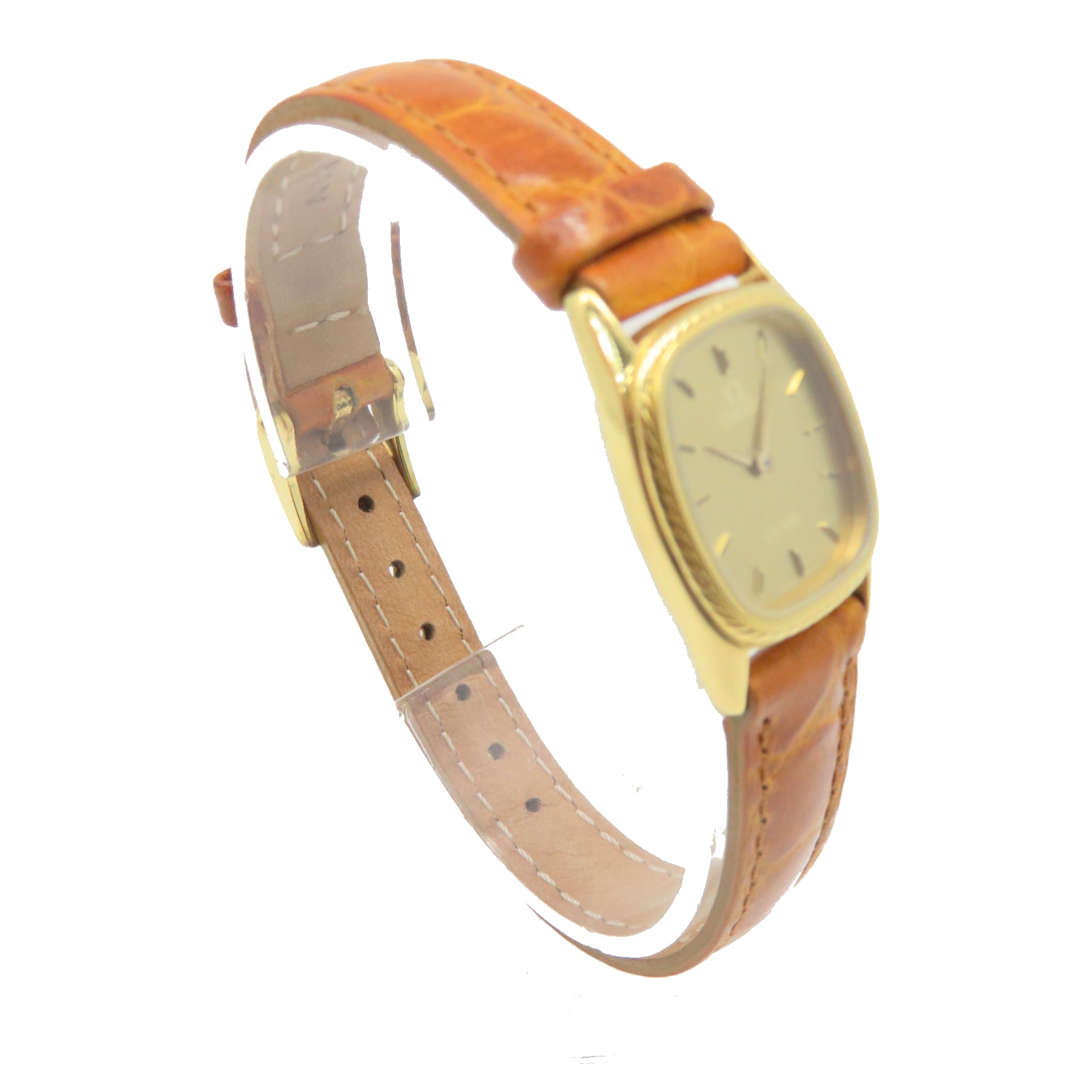 OMEGA [Sharp Discount] De Ville Vintage Stainless Steel Watch Quartz Movement Gold