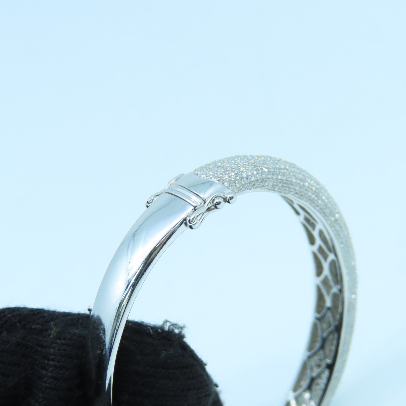 JEWELRY 18K白金Diamond Bangle钻石手镯