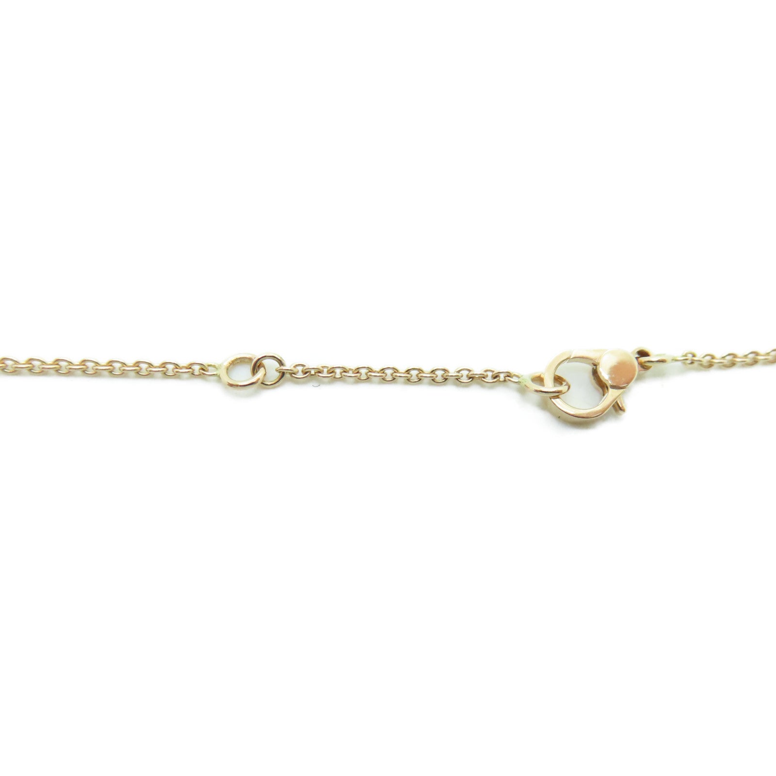 HERMES 18K玫瑰金Finesse Pendant項鍊