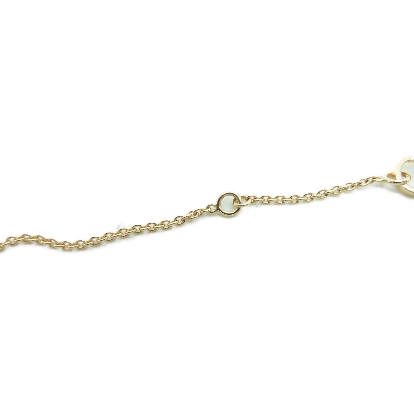 HERMES 18K玫瑰金Finesse Pendant項鍊