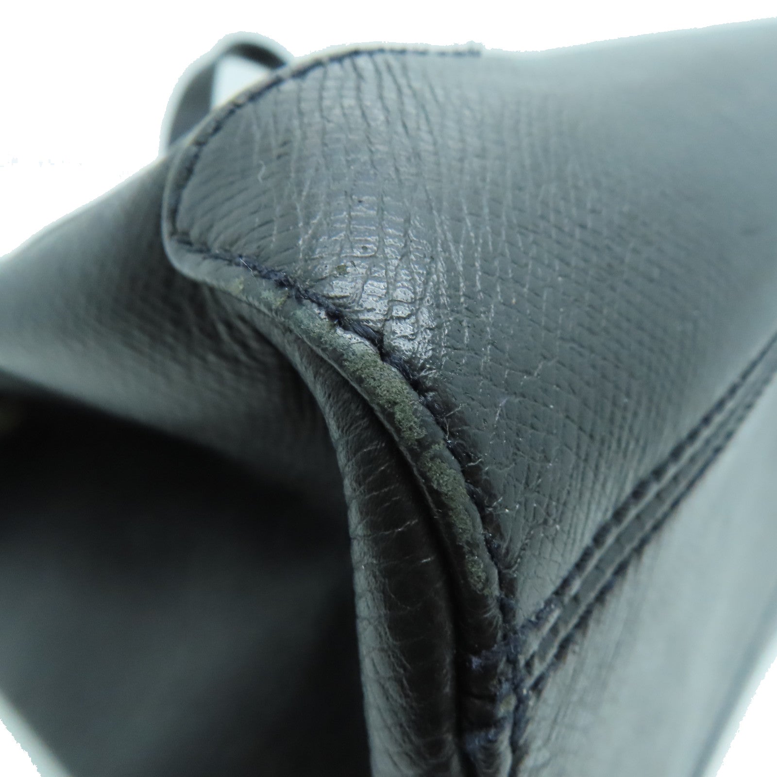 LOUIS VUITTON Taiga Kasbek PM银扣手挽袋黑色