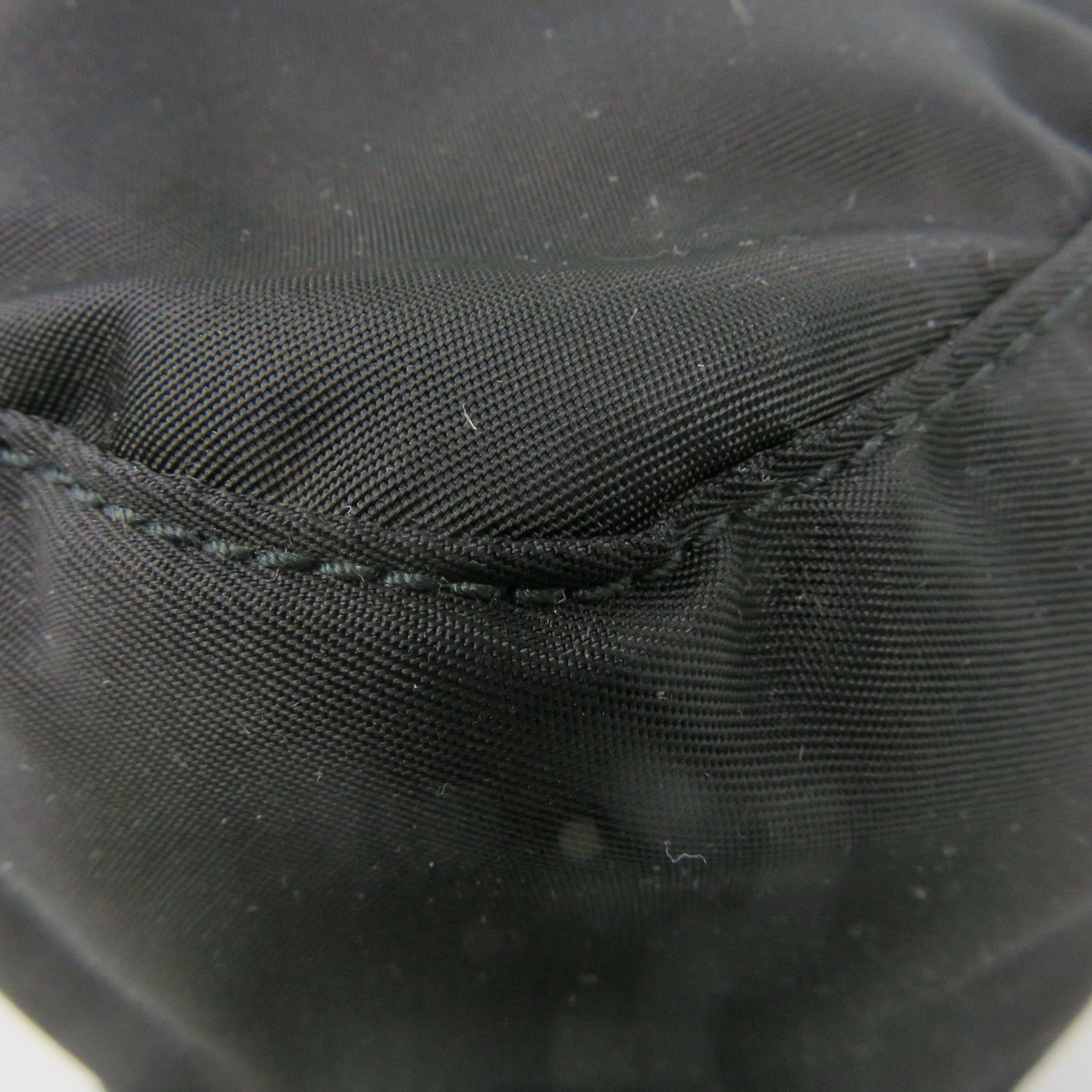 PRADA Nylon Shoulder Bag Black