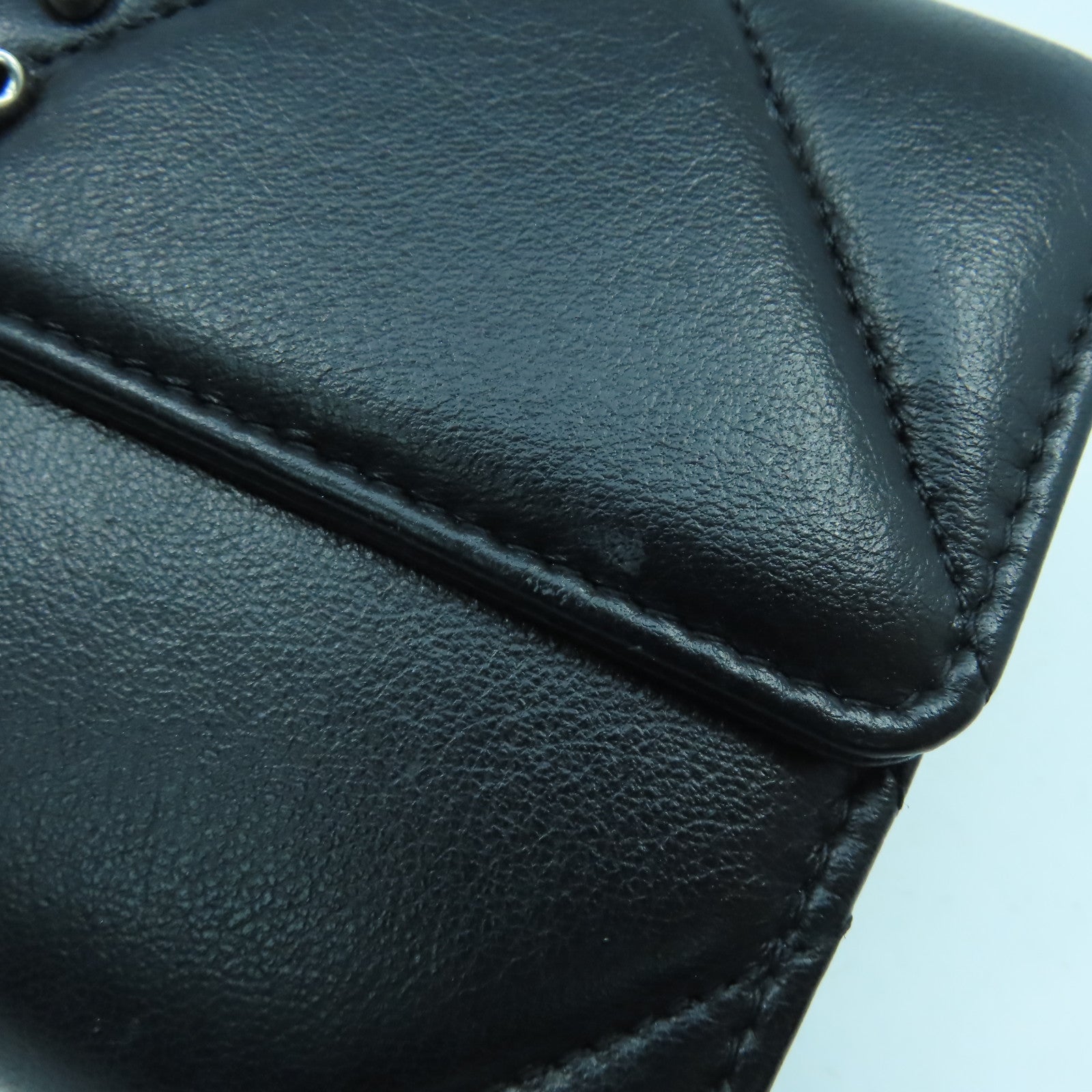 CHANEL 菱格牛皮皮革C19 Long Wallet銀扣長錢包黑色