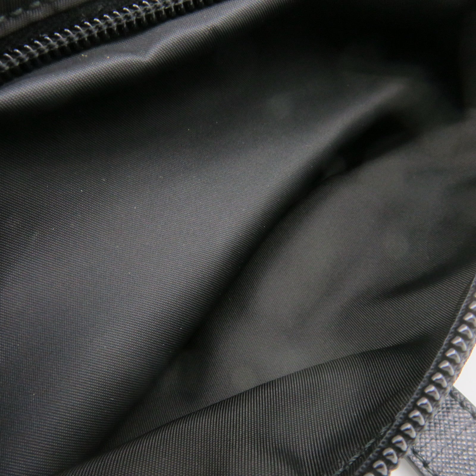 PRADA Nylon Shoulder Bag Black