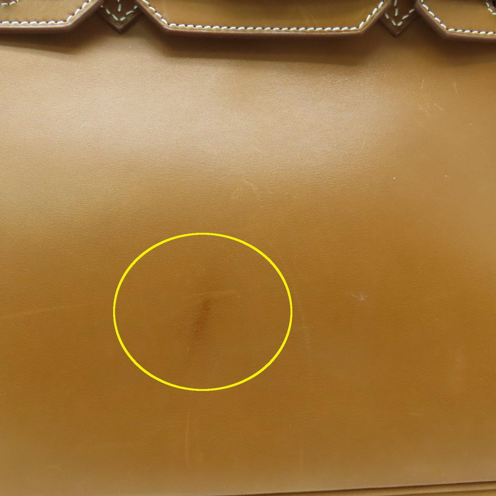 HERMES Barenia皮革Birkin 30銀扣手挽袋Gold經典駝色