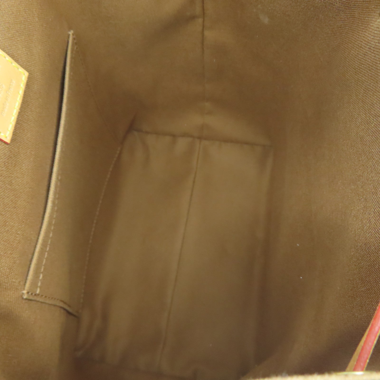 LOUIS VUITTON Monogram Montsouris PM金扣背包啡色