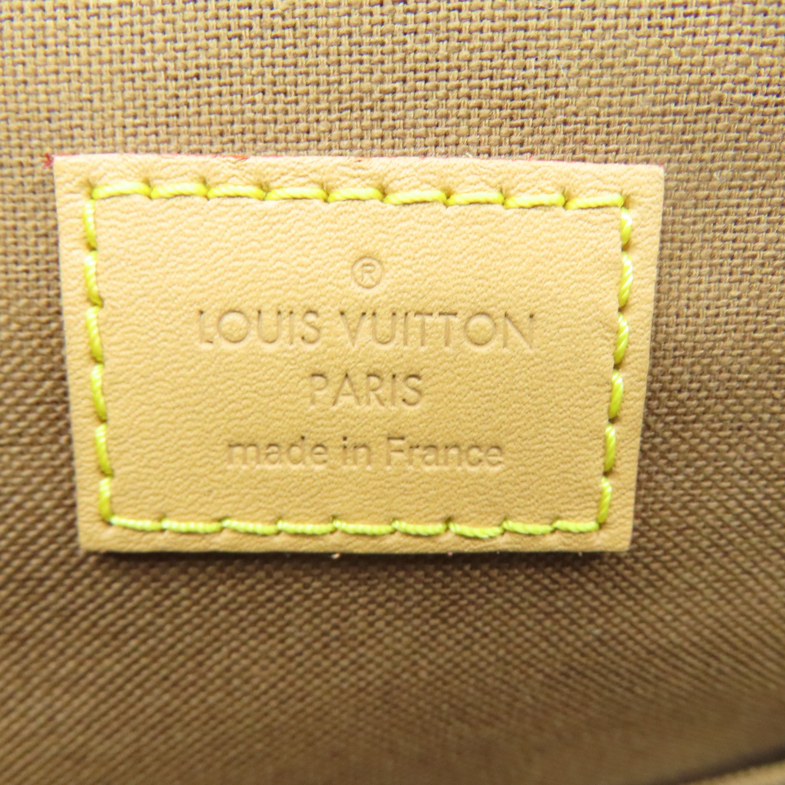 LOUIS VUITTON Monogram Montsouris PM金扣背包啡色