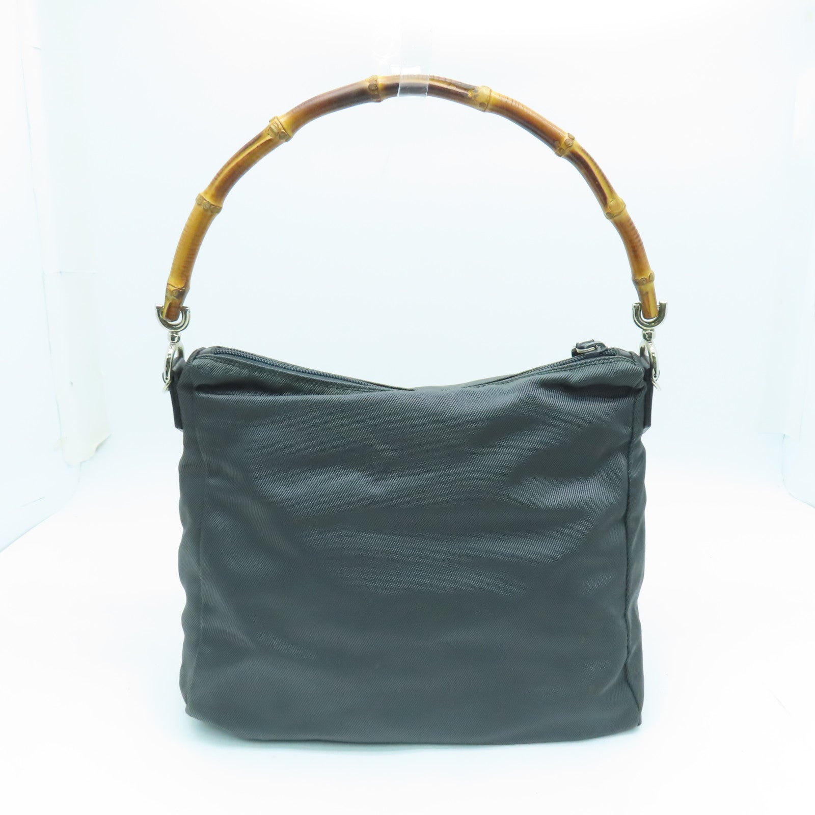 GUCCI 尼龙Shoulder Bag银扣手挽肩背两用袋