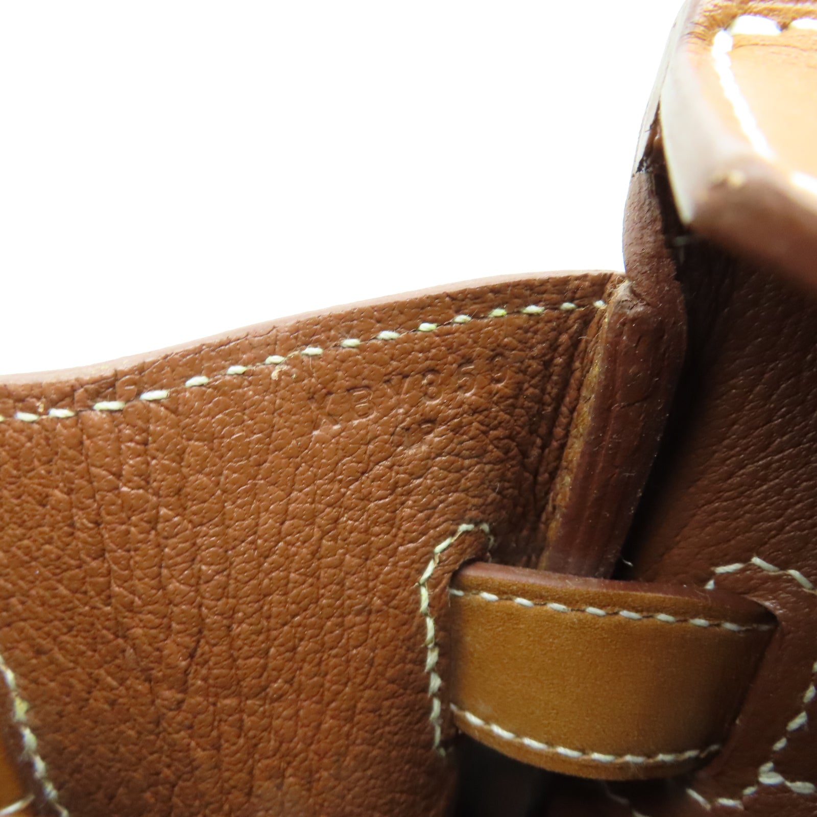 HERMES Barenia皮革Birkin 30銀扣手挽袋Gold經典駝色