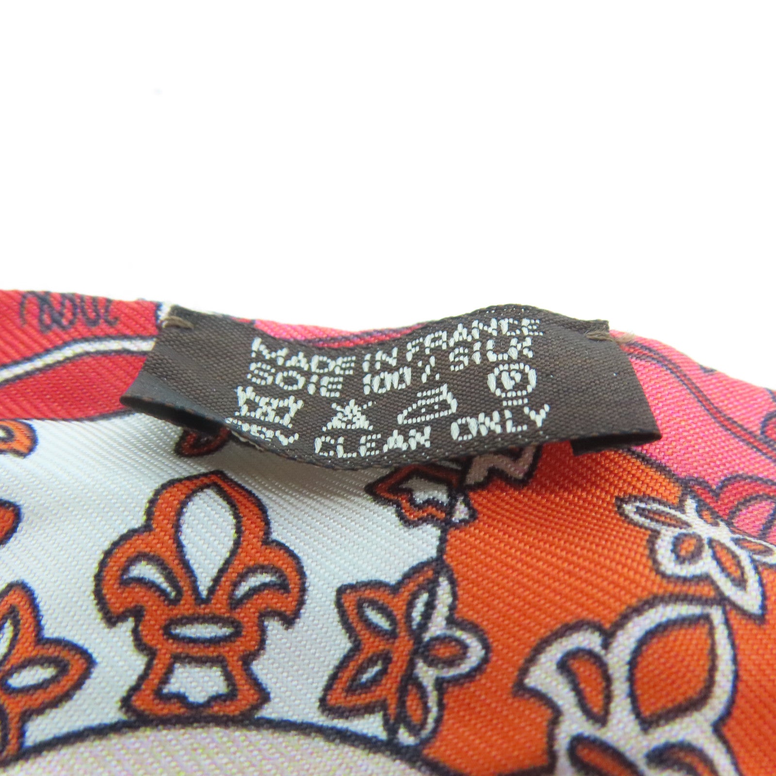 HERMES 絲質Twilly Scarf絲巾紅色