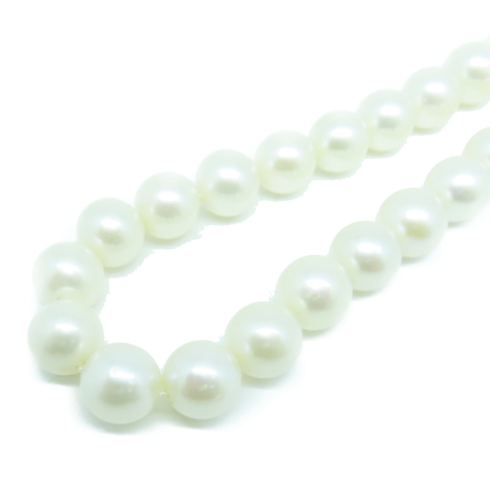 JEWELRY 14K White Gold Pearl 77.9g Pearl Necklace