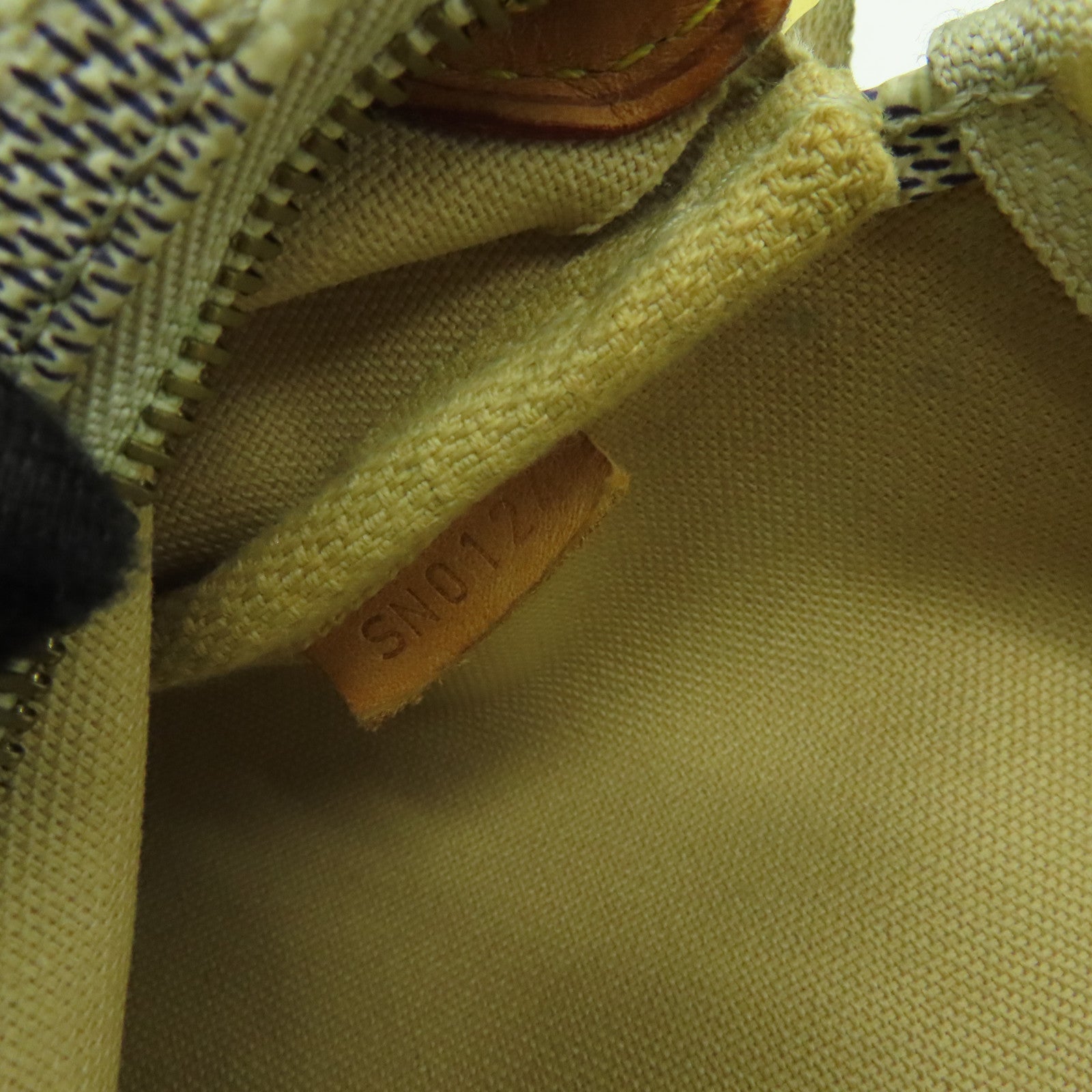 LOUIS VUITTON Damier Azur Eva金扣手挽肩背兩用袋白色