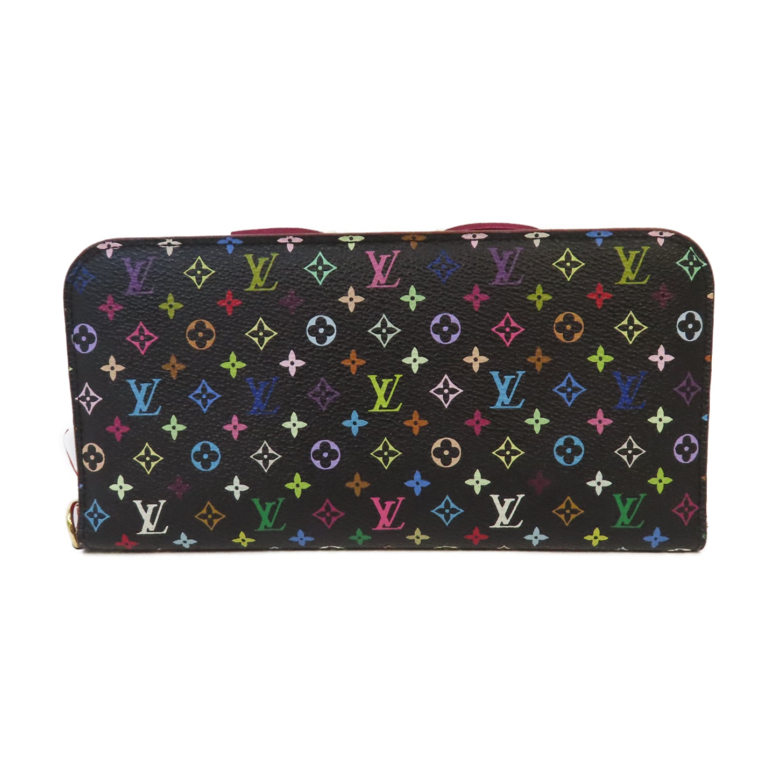 LOUIS VUITTON Monogram Multicolore Portefeuille Insolite Long Wallet金扣長錢包黑色/彩色