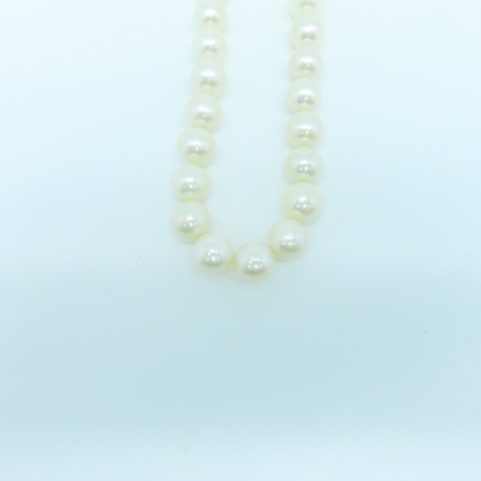JEWELRY 14K White Gold Pearl 77.9g Pearl Necklace