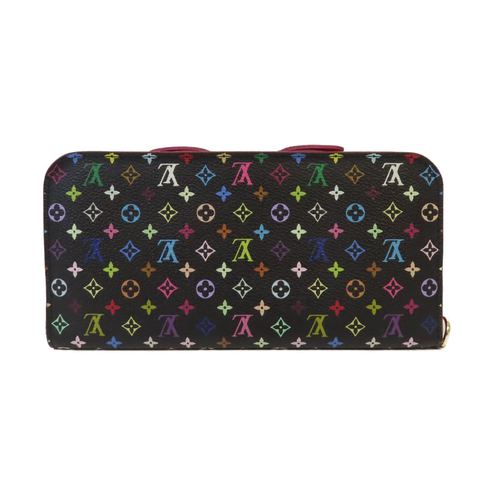 LOUIS VUITTON Monogram Multicolore Portefeuille Insolite Long Wallet金扣長錢包黑色/彩色