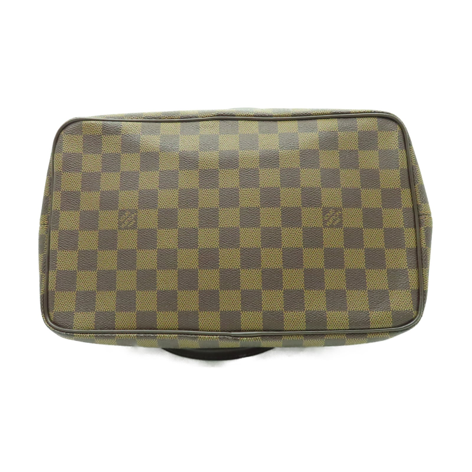LOUIS VUITTON 【激減優惠】Damier Saleya MM金扣手挽袋啡色